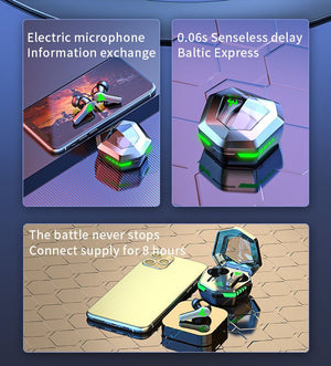 N35 Gaming Bluetooth Headset Wireless In - Ear - Zambeel