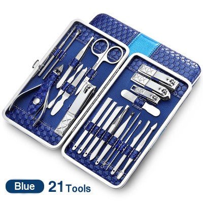 Nail manicure tool kit combo set - Zambeel