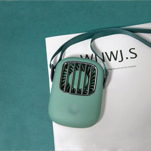 Neck Fan Portable Mini Usb Fan 5V Air Cooler Rechargeable Ventilador Small Travel Handheld Electric Fan Silent Cooling For Home - Zambeel