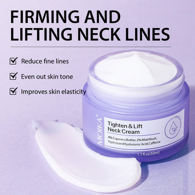 Neck Wrinkle Removal Cream Tightening Firming Fade Fine Lines Anti - Aging Necklines Lifting Shaping Beauty Neck Cream - Zambeel