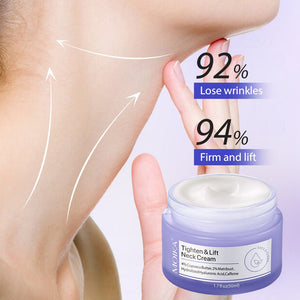 Neck Wrinkle Removal Cream Tightening Firming Fade Fine Lines Anti - Aging Necklines Lifting Shaping Beauty Neck Cream - Zambeel
