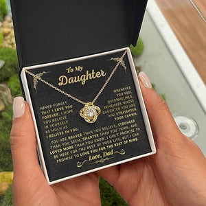 Necklace Gold Card Light Box - Zambeel