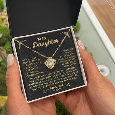Necklace Gold Card Light Box - Zambeel