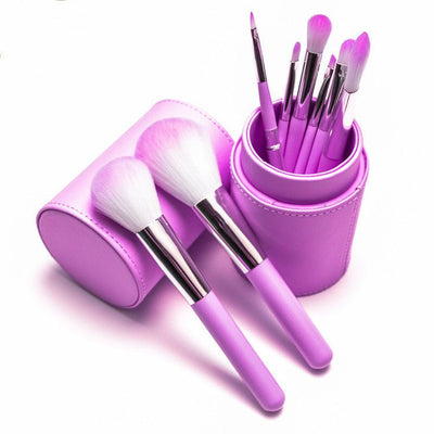 New 8 Makeup Brush Set, Eye Shadow, Blush, Foundation Brush, Makeup And Beauty Tools - Zambeel