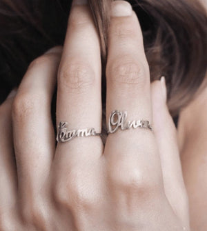 New Custom Name Ring - Zambeel