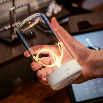 New LED Camping Light Type - c Rechargeable Portable Night Light With High Transparency And Anti Drop Creative Atmosphere Light - Zambeel