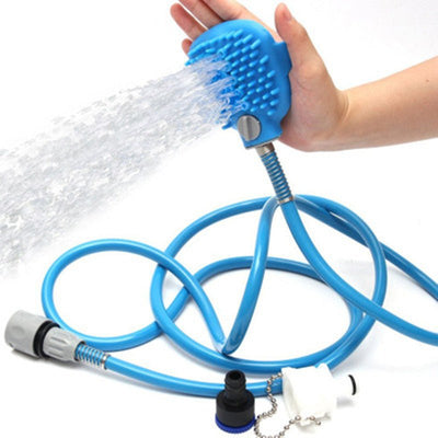 New Pet Bathing Tool Comfortable Massager Shower Tool Cleaning Washing Bath Sprayers Dog Brush Pet Supplies - Zambeel