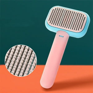 New Pet Cat Dog Hair Brush Hair Massage Comb Open - Knot Brush Grooming Cleaning Tool Stainless Steel Comb - Zambeel