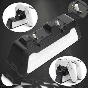 New Product P5 Handle Fast Charge Ps5 Handle Charging Stand Dual Handle Fast Charge Type - C Interface High Speed Fast Charge - Zambeel