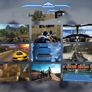 New VRG Pro 3D VR Glasses Virtual Reality Full Screen Visual Wide - Angle VR Glasses For 5 To 7 Inch Smartphone Eyeglasses Devices - Zambeel