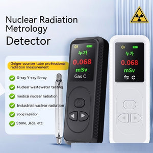 Nuclear Radiation Detector Radioactive Geiger Counter TFT Color Display Rays Tester With Sound Alarm Function - Zambeel