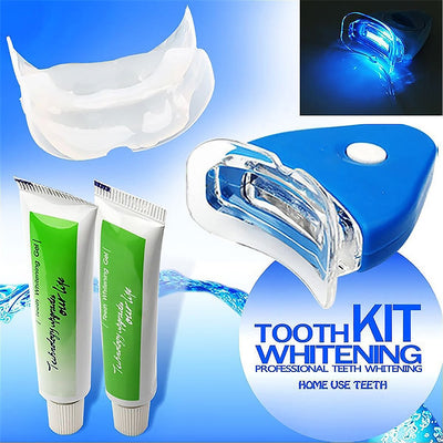 Oral Gel Teeth Tooth Whitening Whitener Dental Bleaching LED - Zambeel
