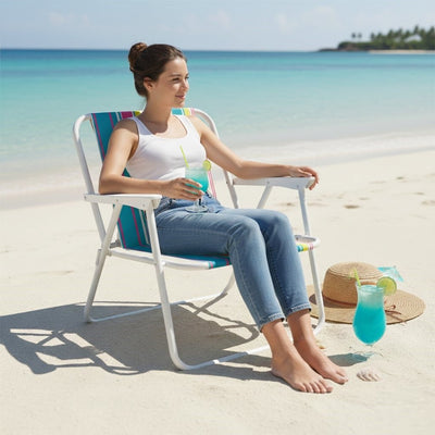 Outdoor Folding Beach Chair Ⓢ - Zambeel