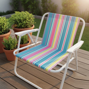 Outdoor Folding Beach Chair Ⓢ - Zambeel