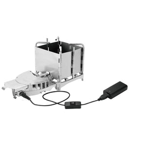 Outdoor Portable Stainless Steel Wood Stove Folding Camping - Zambeel