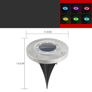 Outdoor Solar Lawn Garden Underground Light - Zambeel
