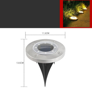 Outdoor Solar Lawn Garden Underground Light - Zambeel