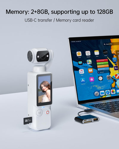 OZCT - 4K Ultra HD Handheld Gimbal Camera © - Zambeel