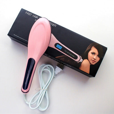 Paddle Brush Hair Straightener - Zambeel