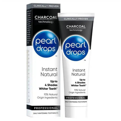 Pearl Drops Instant Natural Charcoal Whitening Toothpaste - Zambeel