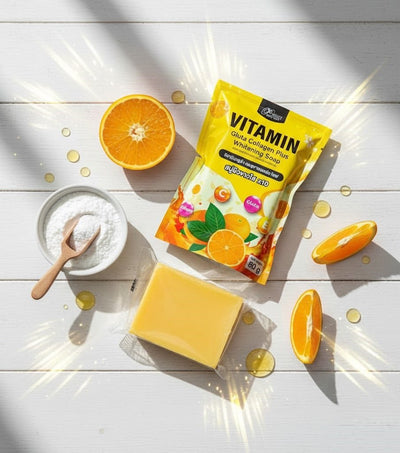 Perfect Skin Lady - Vitamin Gluta Collagen Plus Whitening Soap - Zambeel