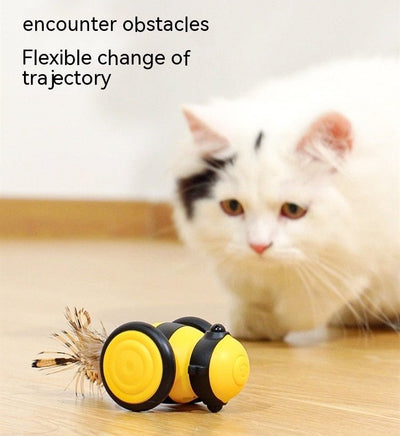 Plastic Electric Smart Cat Toy - Zambeel