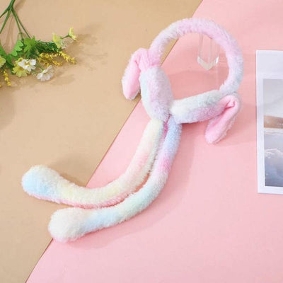 Plush Bunny Ear Headband - Zambeel