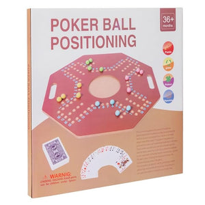 Poker Ball Positioning Board Game Ⓢ - Zambeel