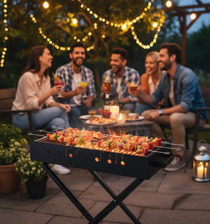 Portable BBQ Grill © Ⓢ - Zambeel