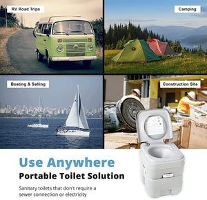 Portable Camping Toilet © - Zambeel