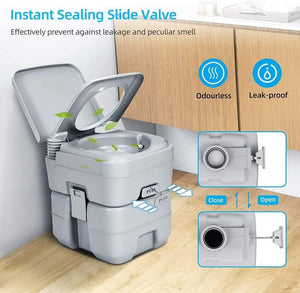 Portable Camping Toilet © - Zambeel