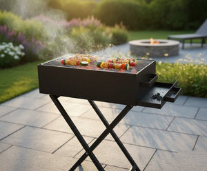 Portable Charcoal BBQ Grill © Ⓢ - Zambeel