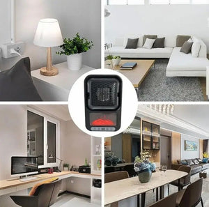 Portable Electric Heater with 360° Adjustable Head Ⓢ - Zambeel