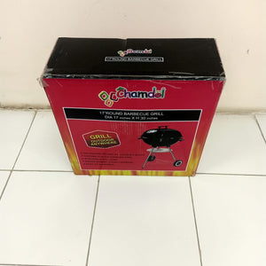 Portable Iron BBQ Grill With Hob © - Zambeel