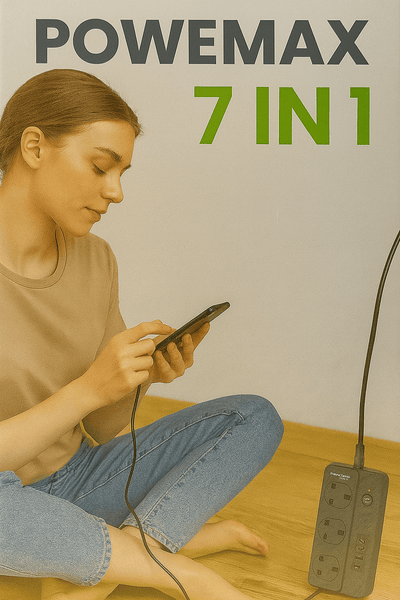 Powermax - 7 - in - 1 Power Socket - Zambeel