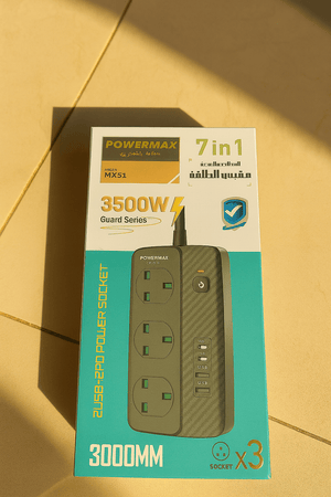 Powermax - 7 - in - 1 Power Socket - Zambeel