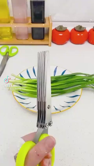 مقص أعشاب بخمس شفرات