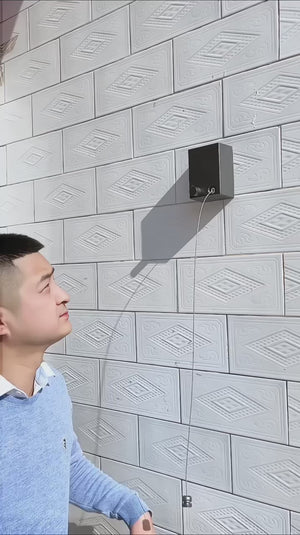 حبل تجفيف الملابس تلسكوبي