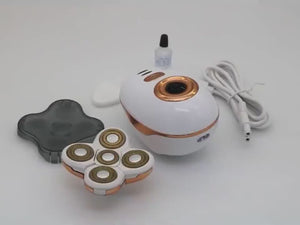 Five head electric shaver