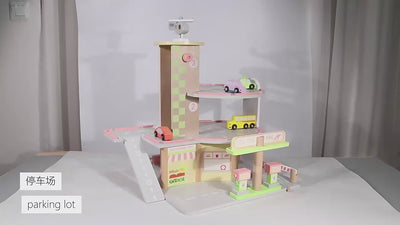  Parking  Lot Playset for Kids © Ⓢ
