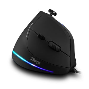 Programming Mouse Wired Vertical Mouse Optical Mouse - Zambeel