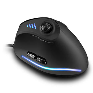 Programming Mouse Wired Vertical Mouse Optical Mouse - Zambeel