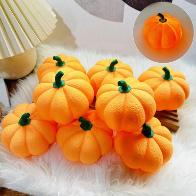 Pumpkin Halloween Decorative Night Light Bedroom Dormitory Creative Bedside Lights Eye Protection Deco Night Lamp - Zambeel