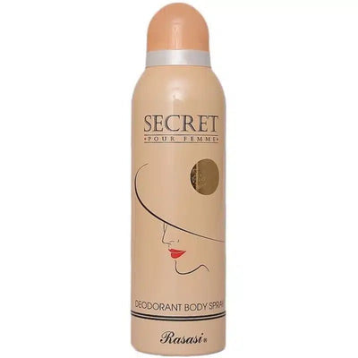 Rasasi - Secret Pour Femme Deodorant Body Spray - Zambeel