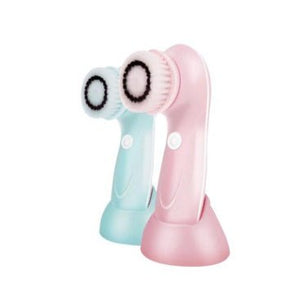 Rechargeable face brush Waterproof pore cleaner Washing face artifact Beauty instrument Electric cleansing instrument Cleansing brush - Zambeel