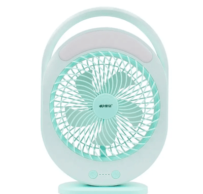 Rechargeable Fan with LED Light - Zambeel