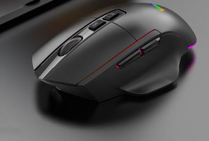Rechargeable Wireless RGB Gaming Mouse High - value Gaming Mouse - Zambeel
