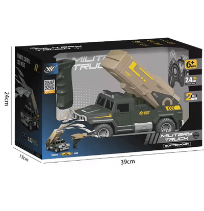 Remote Control Military Truck - Zambeel