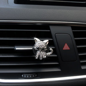 Retro Cute Kitten Car Ornaments Accessories - Zambeel