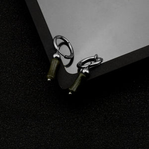 Retro Long Bamboo Pearl Earrings - Zambeel